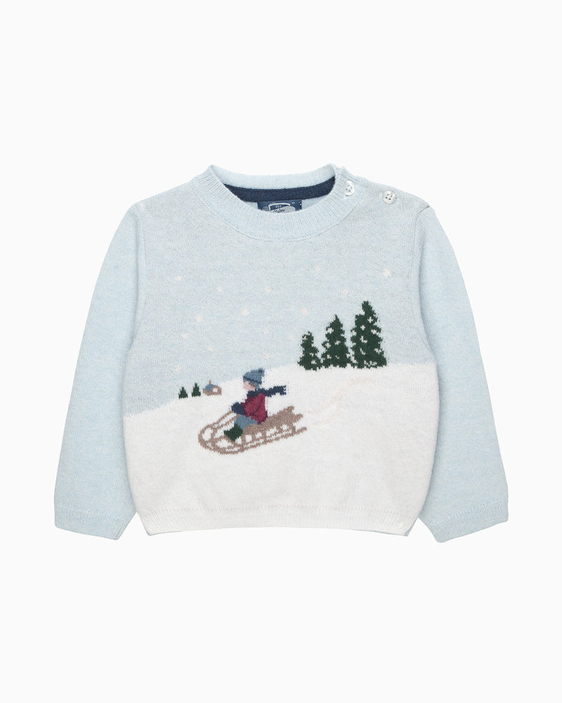Baby Alpine Snow Sweater