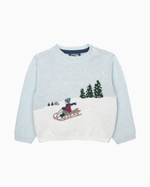 Baby Alpine Snow Sweater