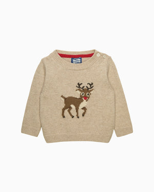 Baby Blitzen Reindeer Sweater