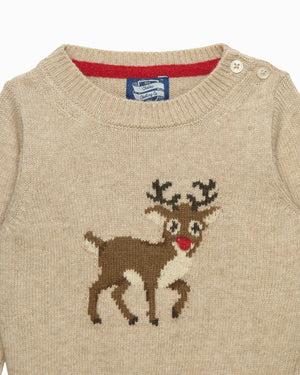 Baby Blitzen Reindeer Sweater