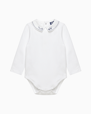 Chelsea Clothing Company Body Baby Monty Long-Sleeved Body in Car & Aeroplane