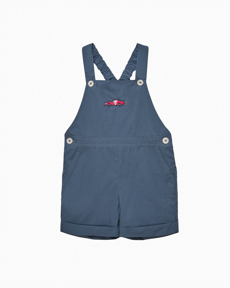 Chelsea Clothing Company Dungarees Baby Atticus Car Bib Shorts