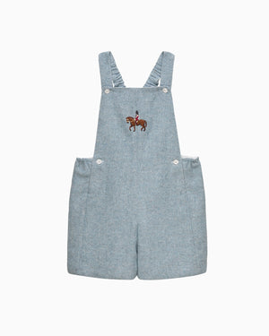 Chelsea Clothing Company Bib Shorts Baby Alfie Bib Shorts in Guardsman on a Horse