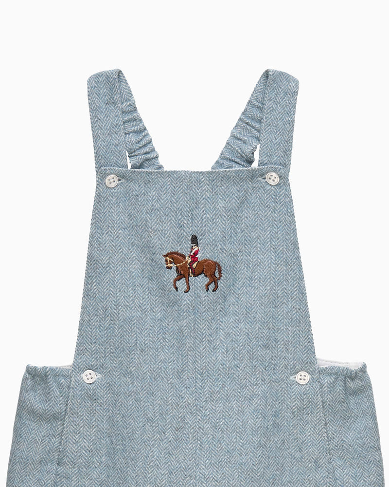 Chelsea Clothing Company Bib Shorts Baby Alfie Bib Shorts in Guardsman on a Horse