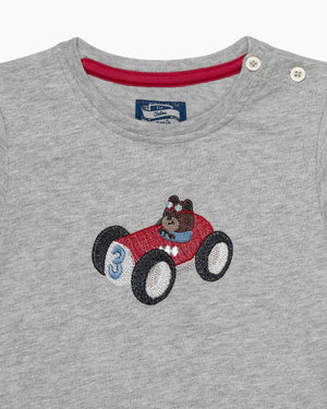 Chelsea Clothing Company Top Baby Henry Car and Bear T-Shirt