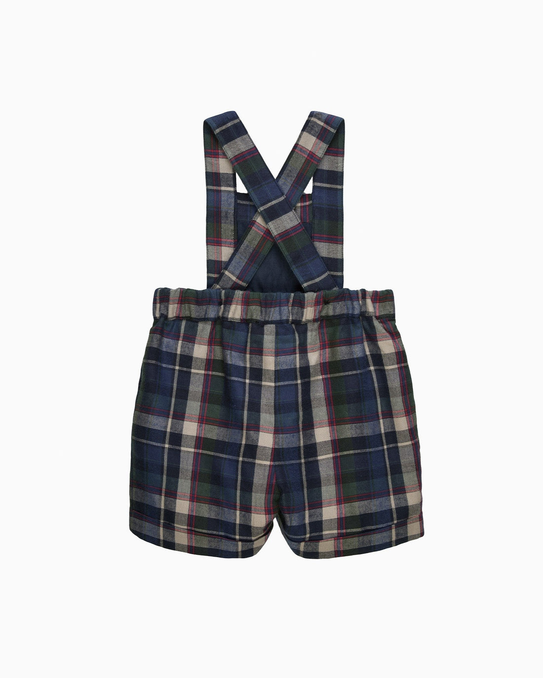 Chelsea Clothing Company Bib Shorts Baby Smocked Bib Short in Marching Band