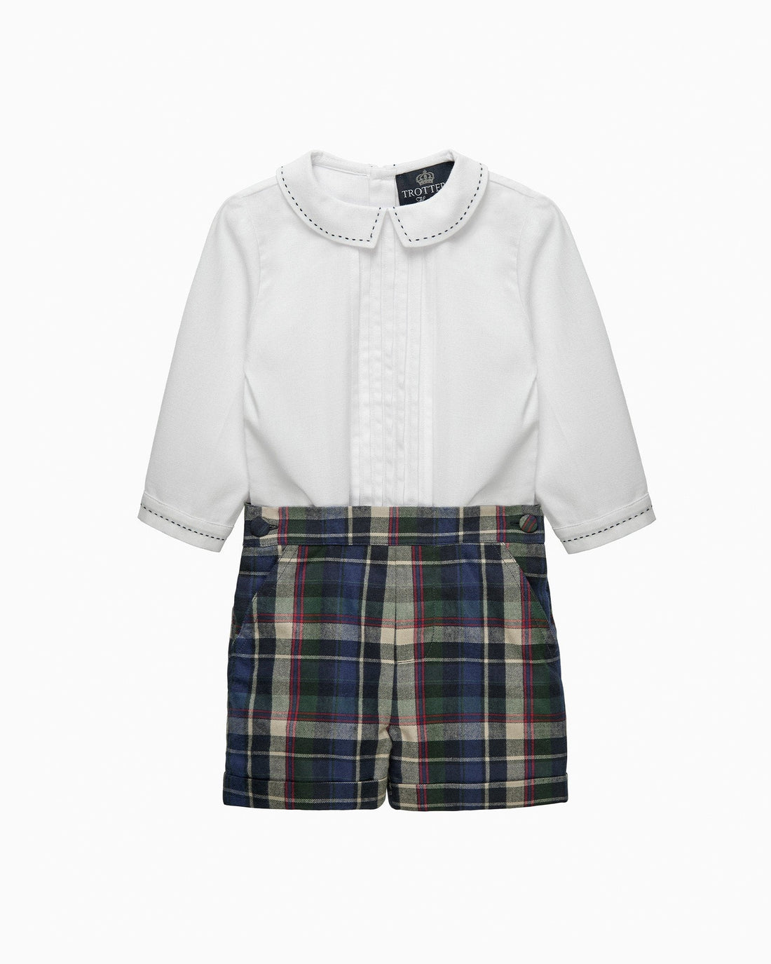 Trotters Heritage Set The Rupert Set in Multi Tartan