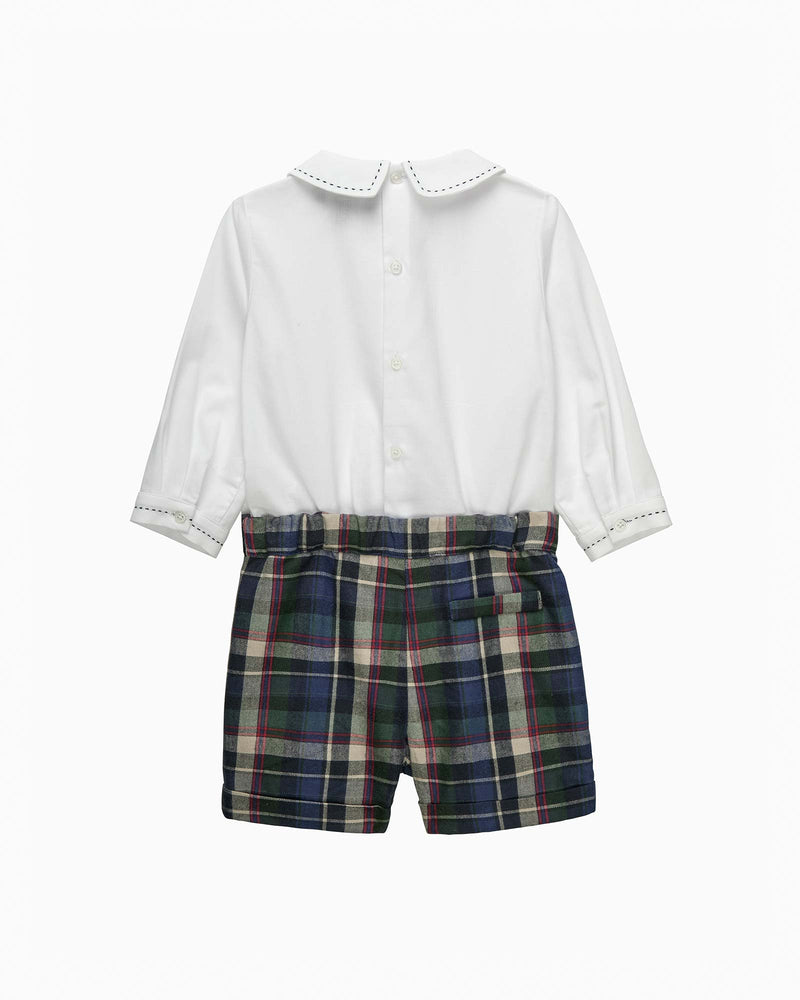 Trotters Heritage Set The Rupert Set in Multi Tartan