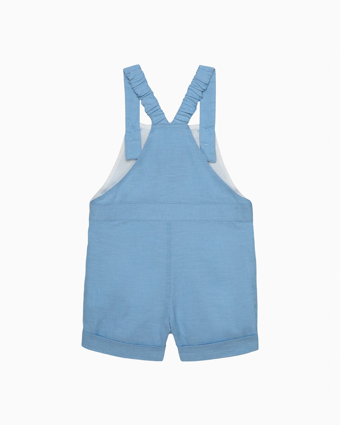 Chelsea Clothing Company Dungarees Baby Atticus Bib Shorts in Tiger