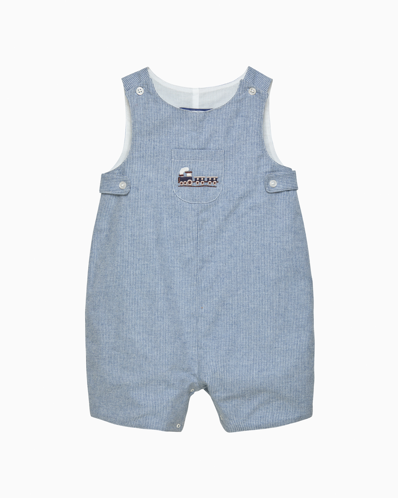 Baby Archie Romper in Train