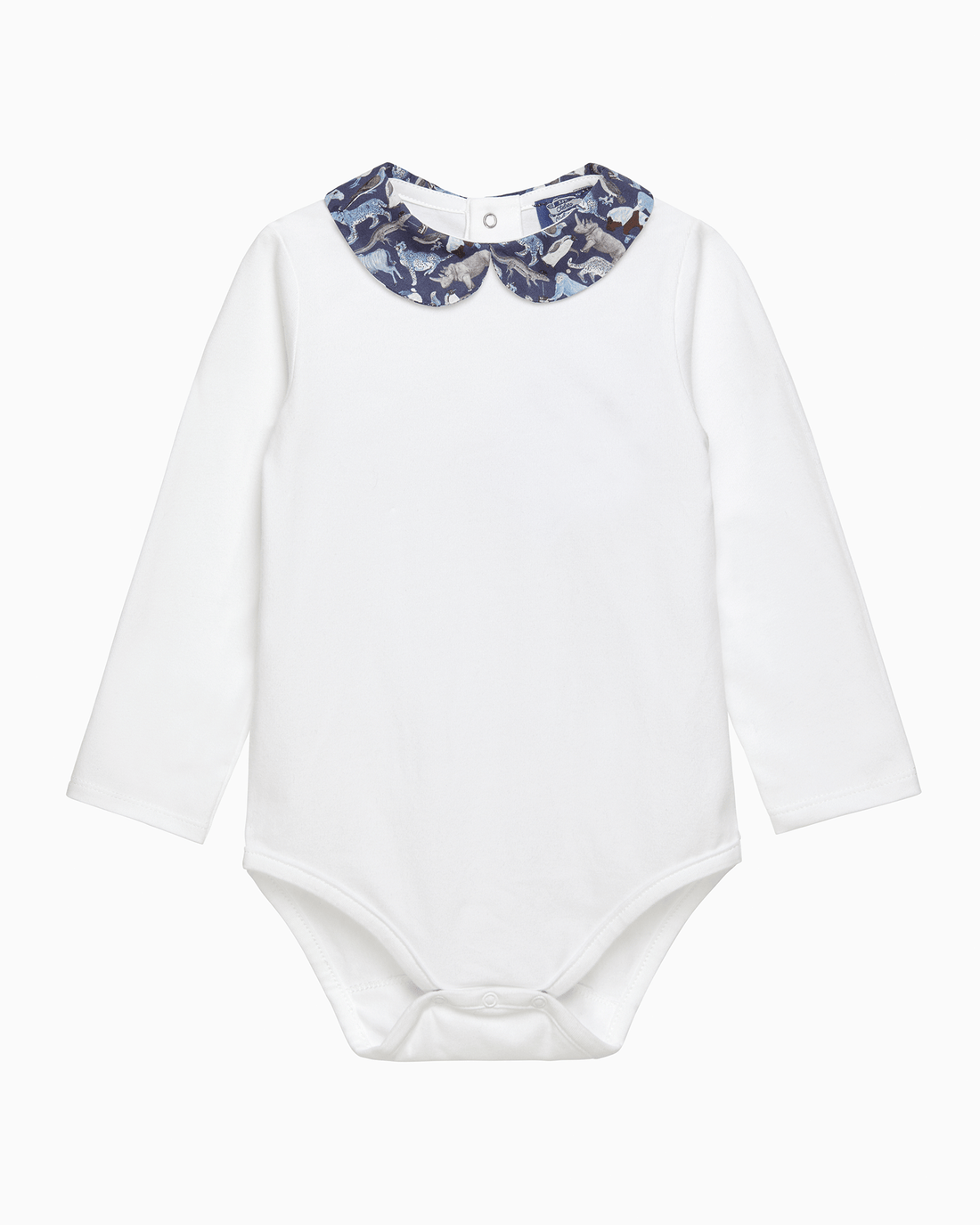 Chelsea Clothing Company Body Baby Milo Long-Sleeved Body in Zoo