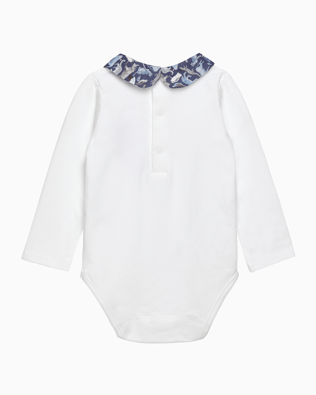 Chelsea Clothing Company Body Baby Milo Long-Sleeved Body in Zoo