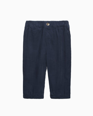 Baby Rafferty Cord Pants in Navy