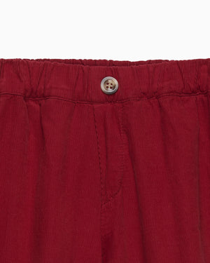 Baby Rafferty Cord Pants in Red