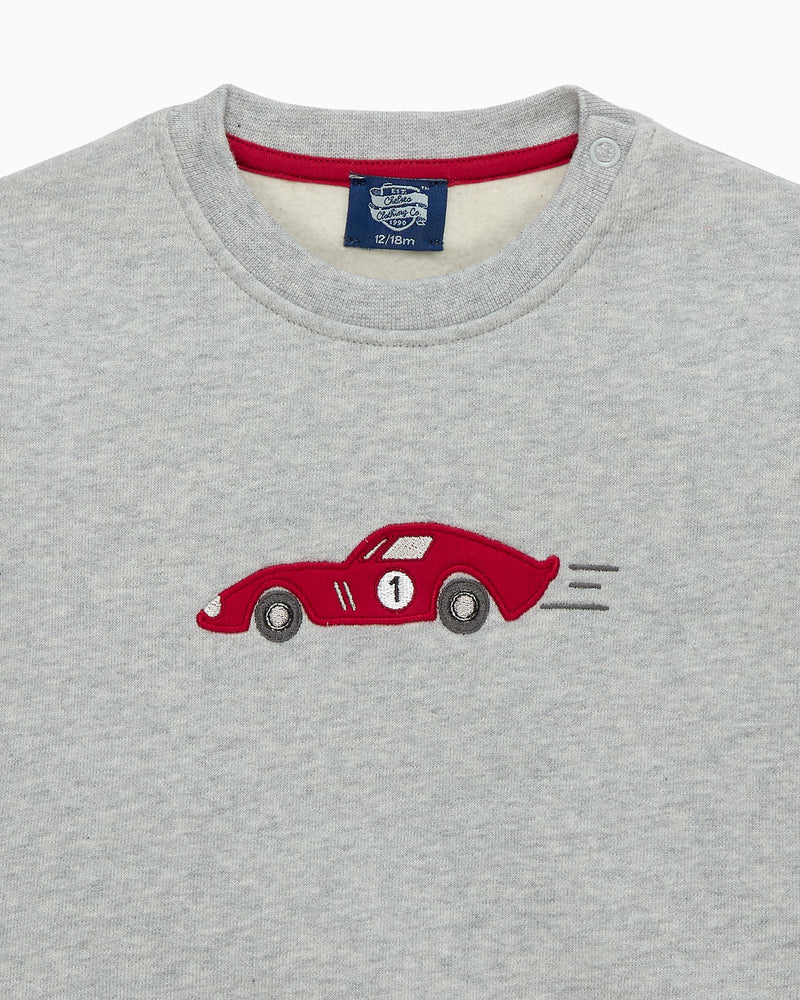 Baby Sebastian Car Sweatshirt