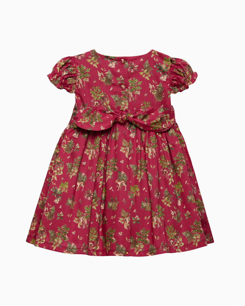 Baby Fawn Smocked Party Dress