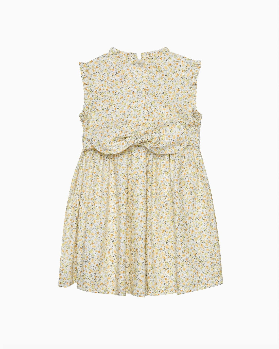 Confiture Dress Baby Bunny Smocked Dress in Yellow