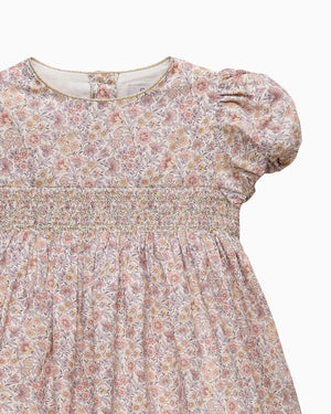 Lily Rose Dress Baby Carnation Floral Smocked Party Dress