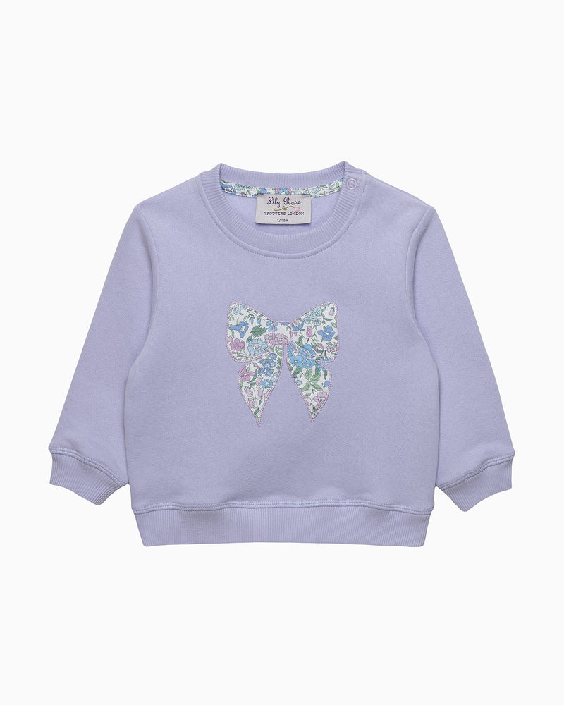 Baby Emma & Amelia Bow Sweatshirt