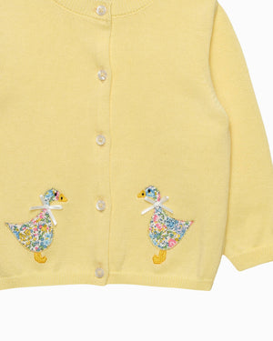 Lily Rose Cardigan Baby Emma & Georgina Duck Cardigan