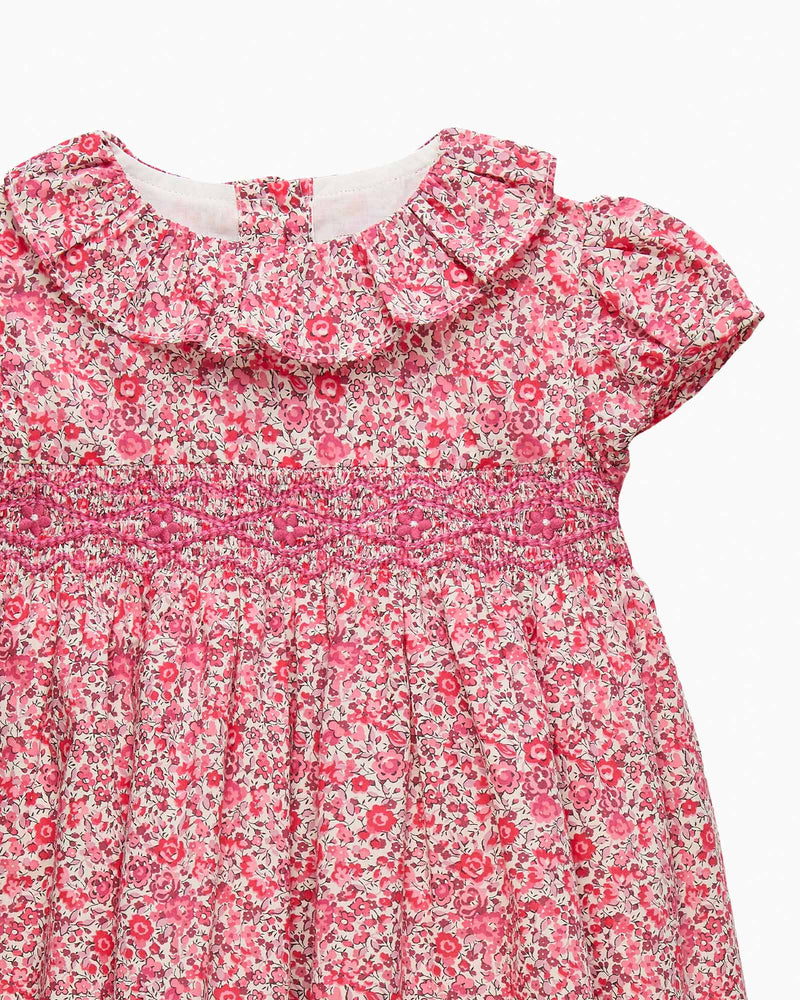 Lily Rose Dress Baby Smocked Dress in Emma & Georgina