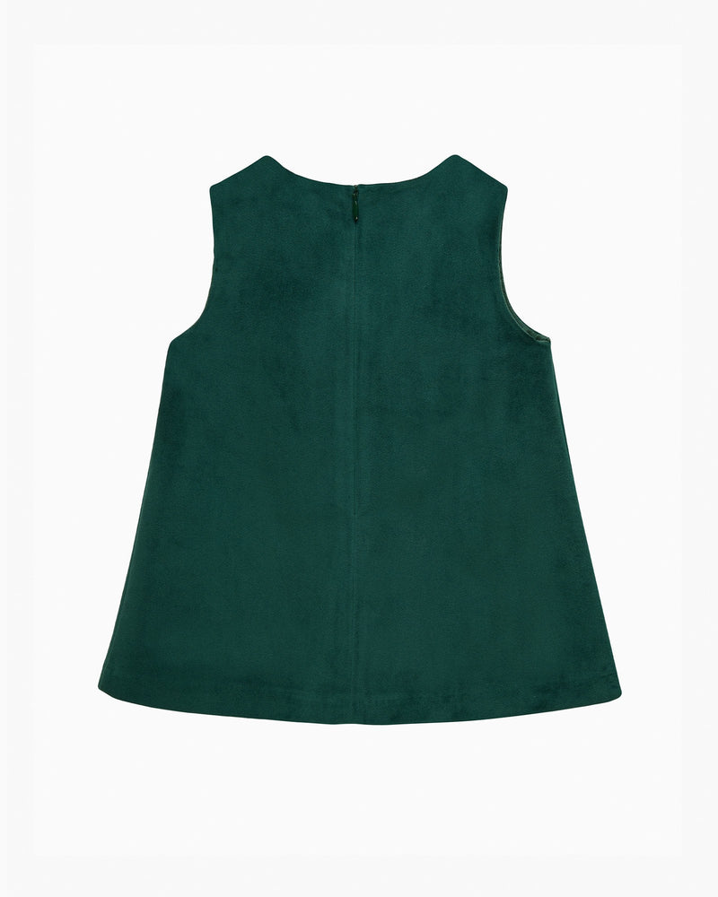 Confiture Dress Baby Esme Velvet Pinafore