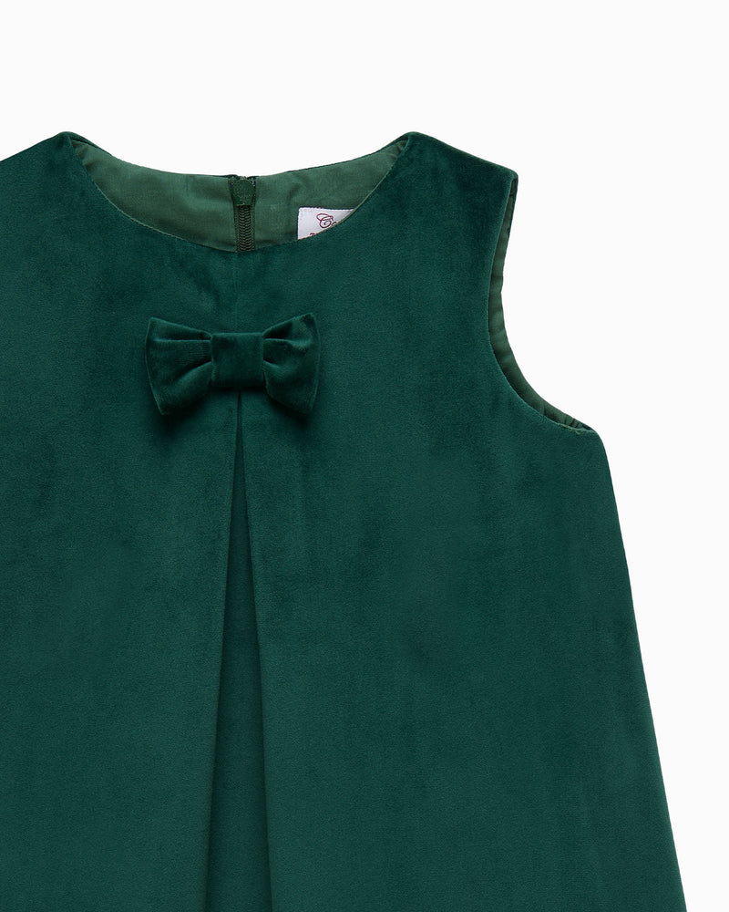 Confiture Dress Baby Esme Velvet Pinafore