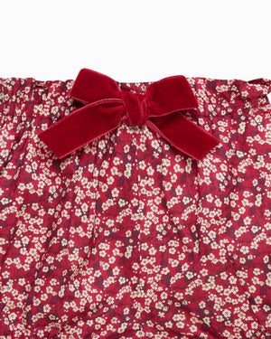 Lily Rose Bloomers Baby Bloomers in Red Mitsi Valeria