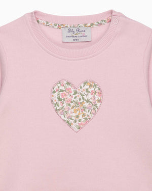 Baby Nazanin Heart Sweatshirt