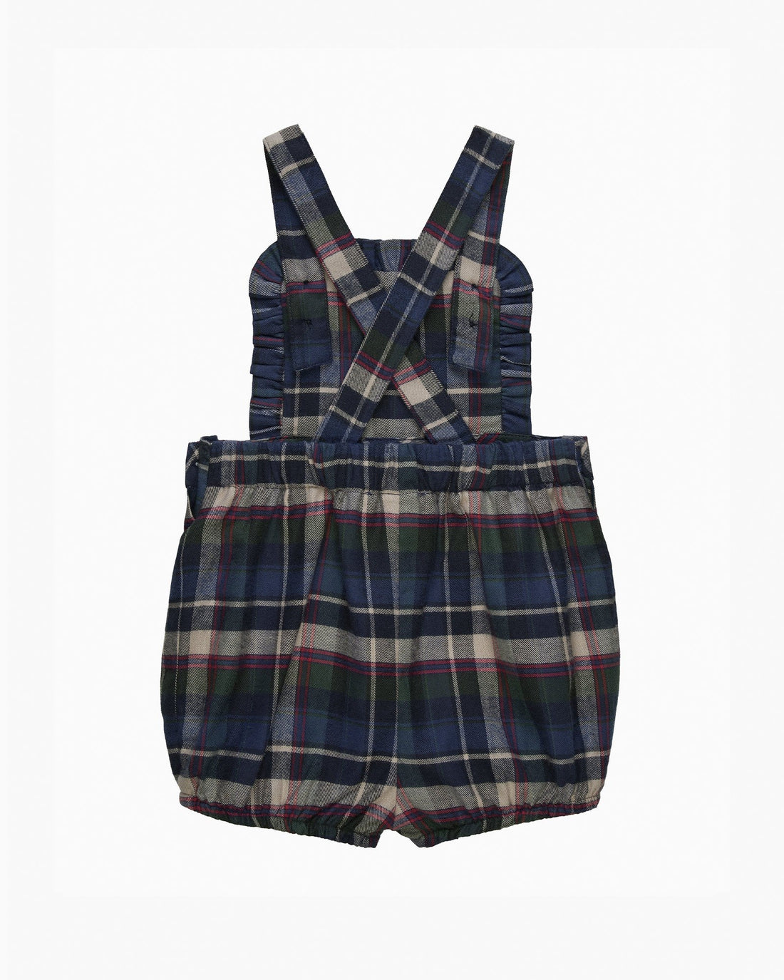 Confiture Bib Shorts Baby Scottie Tartan Bib Short