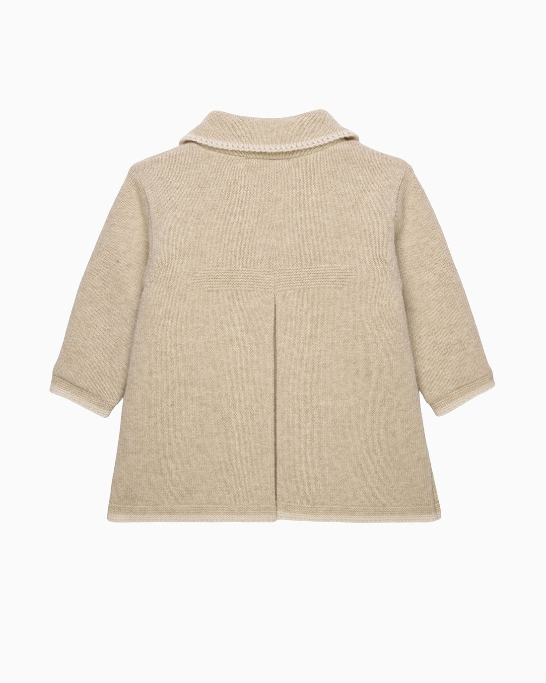 Confiture Coat Baby Alexandra Knitted Coat in Oatmeal