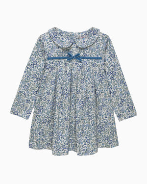 Baby Arabella Jersey Dress in Blue