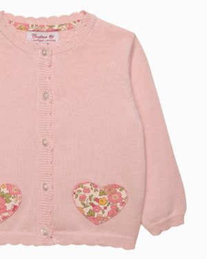 Lily Rose Cardigan Baby Betsy Heart Cardigan