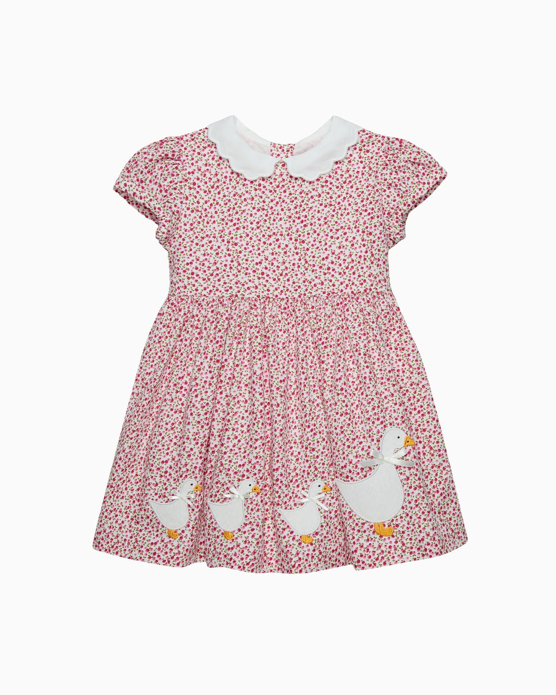 Confiture Dress Baby Ditsy Cherry Duck Dress