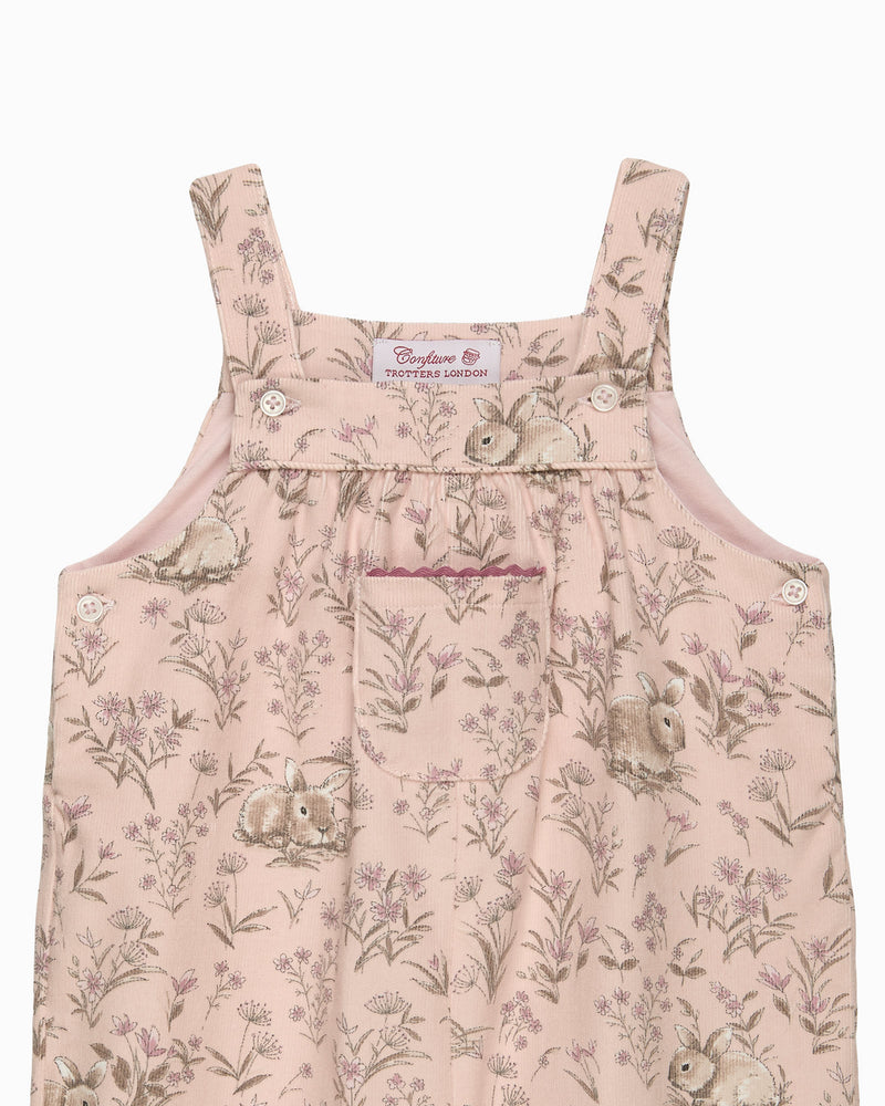 Baby Cord Bunny Overalls