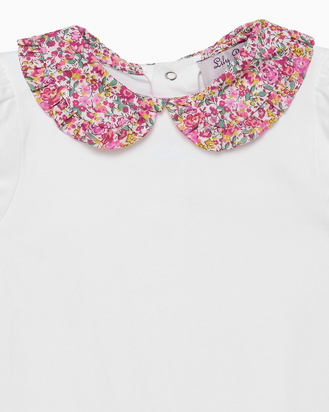 Lily Rose Body Baby Short Sleeved Pie Crust Collar Body in Emma & Georgina