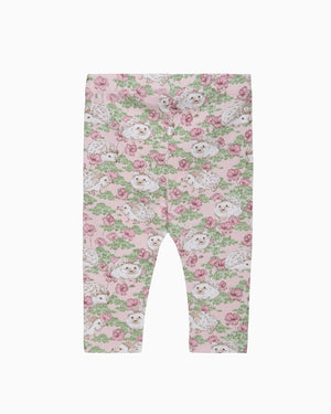 Baby Hedgehog Leggings in Pink