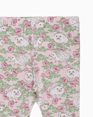 Baby Hedgehog Leggings in Pink