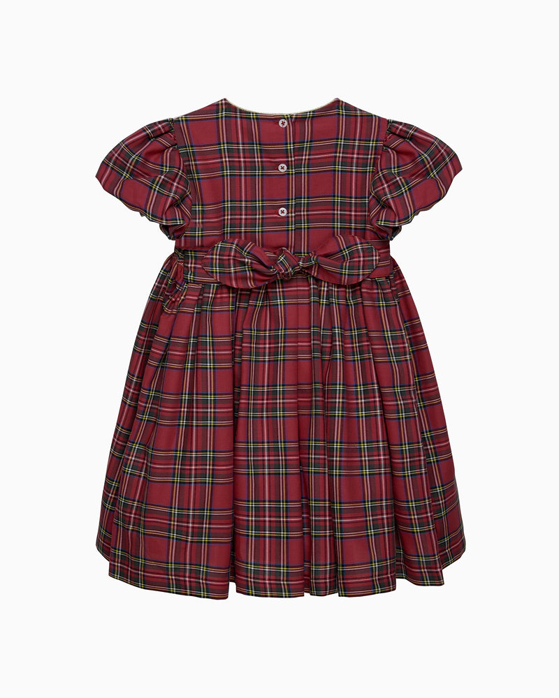 Lily Rose Dress Baby Isla Tartan Smocked Party Dress