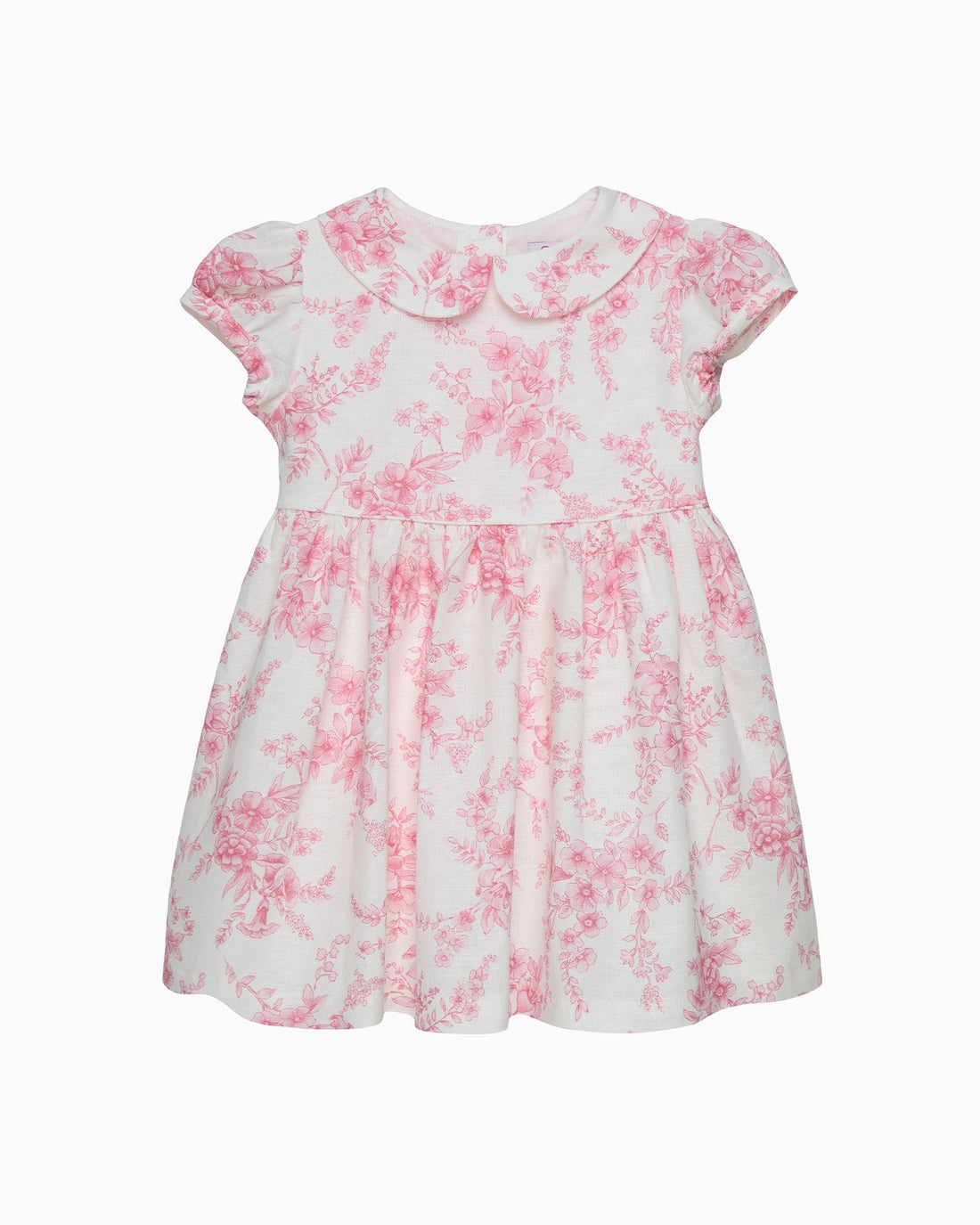 Confiture Dress Baby Kate Floral Linen Dress