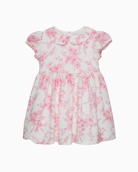Baby Kate Floral Linen Dress 6/12M - Trotters Baby Kate Floral Linen Dress 6/12M - Trotters