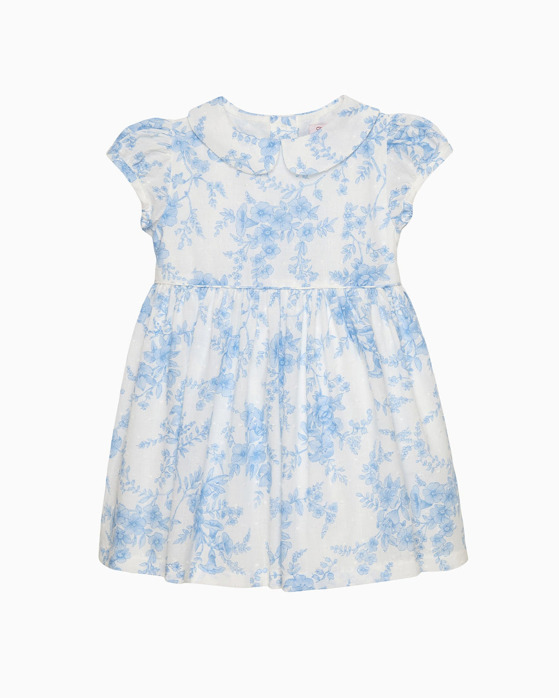 Confiture Dress Baby Kate Floral Plumeti Dress