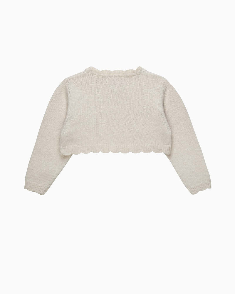 Baby Maria Embroidered Bolero Cardigan
