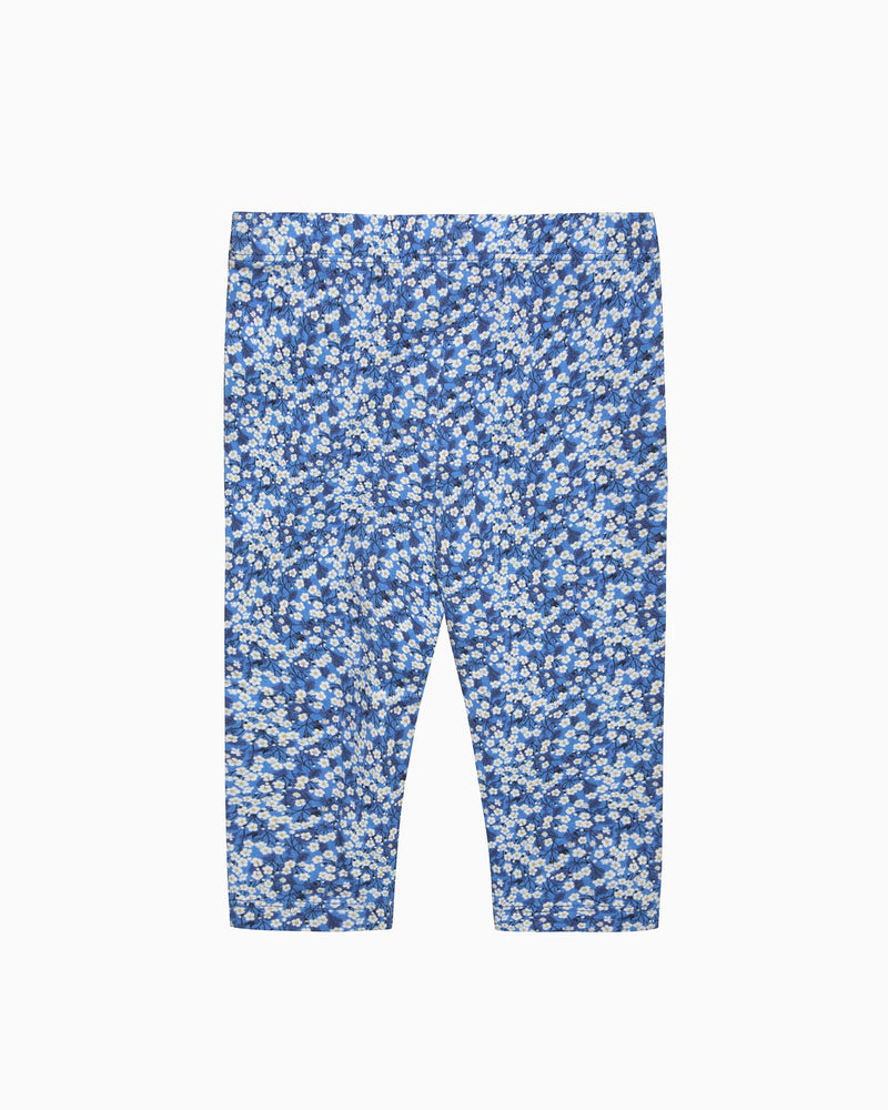 Lily Rose Leggings Baby Misti Leggings in Blue Floral