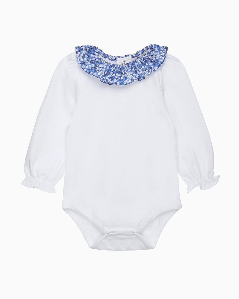 Baby Long Sleeved Willow Body in Blue Mitsi Valeria