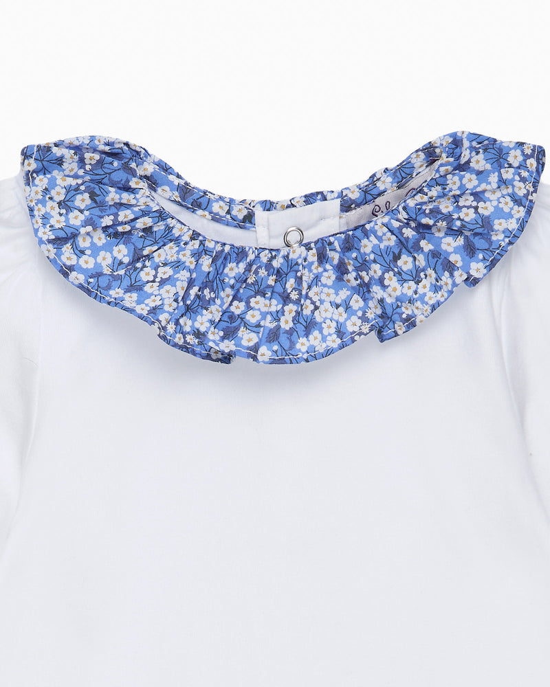 Baby Long Sleeved Willow Body in Blue Mitsi Valeria