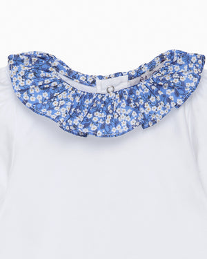 Baby Long Sleeved Willow Body in Blue Mitsi Valeria