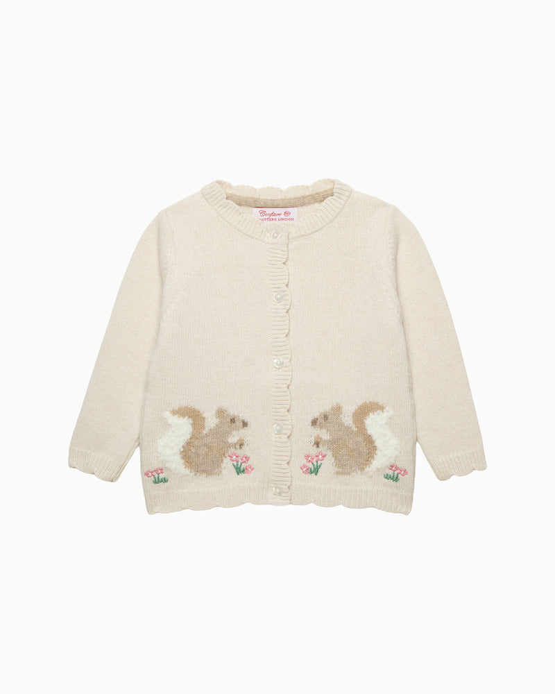 Baby Squirrel Cardigan