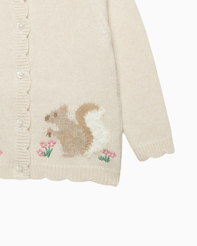 Baby Squirrel Cardigan