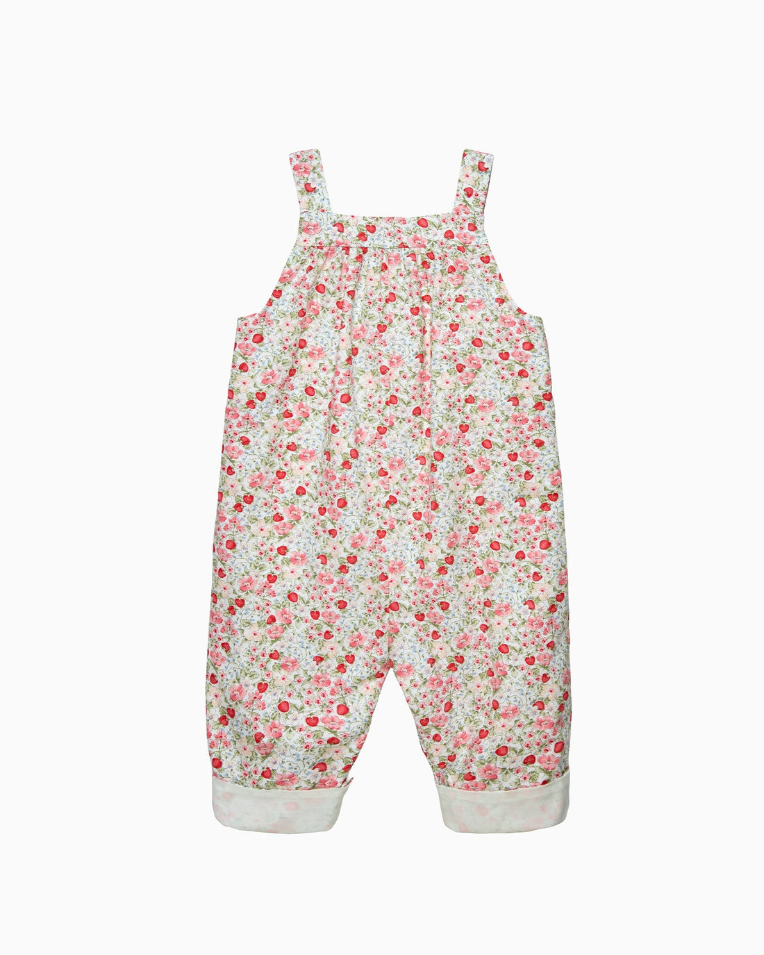 Confiture Dungarees Baby Strawberry Floral Dungarees